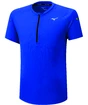 Maglietta da uomo Mizuno  Solarcut ER Trail HZ Tee blue