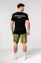 Maglietta da uomo Nebbia  Muscle Fit T-shirt FLEXIN' Black