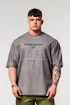 Maglietta da uomo Nebbia  Washed-off Oversized Heavyweight Cotton T-shirt NO SHORTCUTS Light Grey