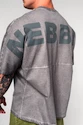 Maglietta da uomo Nebbia  Washed-off Oversized Heavyweight Cotton T-shirt NO SHORTCUTS Light Grey