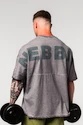 Maglietta da uomo Nebbia  Washed-off Oversized Heavyweight Cotton T-shirt NO SHORTCUTS Light Grey