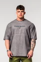 Maglietta da uomo Nebbia  Washed-off Oversized Heavyweight Cotton T-shirt NO SHORTCUTS Light Grey