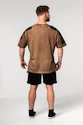 Maglietta da uomo Nebbia  Washed-off Oversized T-shirt LIFTING CLUB Light Brown