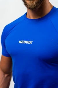 Maglietta da uomo Nebbia  Workout Compression T-shirt PERFORMANCE blue