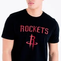 Maglietta da uomo New Era  NBA Houston Rockets Black