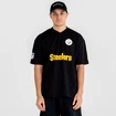 Maglietta da uomo New Era  Wordmark Oversized NFL Pittsburgh Steelers