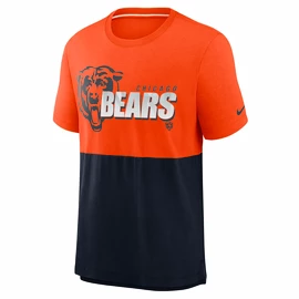 Maglietta da uomo Nike Colorblock NFL Chicago Bears