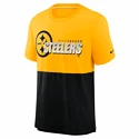 Maglietta da uomo Nike  Colorblock NFL Pittsburgh Steelers