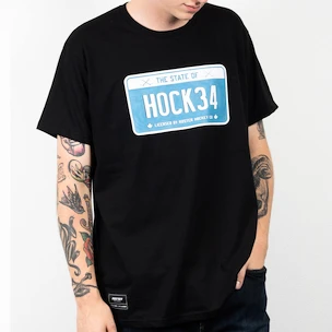 Maglietta da uomo Roster Hockey  HOCK34 black/blue