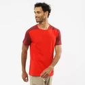 Maglietta da uomo Salomon  Essential Colorblock Fiery Red