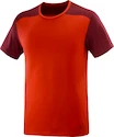 Maglietta da uomo Salomon  Essential Colorblock Fiery Red M