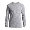 Maglietta da uomo Saucony  Negative-Splt Jacquard LS grey