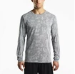 Maglietta da uomo Saucony  Negative-Splt Jacquard LS grey