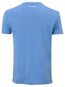 Maglietta da uomo Tecnifibre  Club Cotton Tee Azur