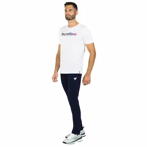 Maglietta da uomo Tecnifibre  Club Cotton Tee White XL