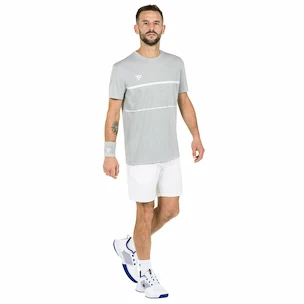 Maglietta da uomo Tecnifibre  Club Tech Tee Silver S