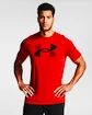 Maglietta da uomo Under Armour  Big Logo Tech SS Red