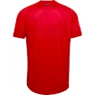 Maglietta da uomo Under Armour  Big Logo Tech SS Red