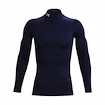 Maglietta da uomo Under Armour  ColdGear Armour Comp Mock Midnight Navy