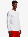 Maglietta da uomo Under Armour  Fitted Crew-WHT