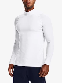 Maglietta da uomo Under Armour Fitted Mock-WHT