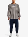 Maglietta da uomo Under Armour  GRID GEOMETRIC LOGO LS-GRY