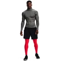 Maglietta da uomo Under Armour  HeatGear Armour Comp Mock LS Gray