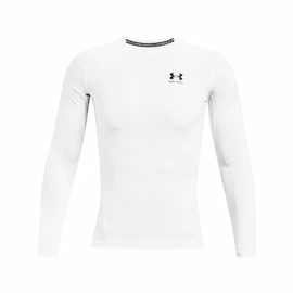 Maglietta da uomo Under Armour HeatGear Comp LS White