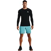 Maglietta da uomo Under Armour HeatGear Fitted LS Black