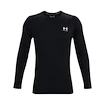 Maglietta da uomo Under Armour HeatGear Fitted LS Black XXL