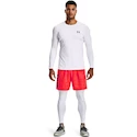 Maglietta da uomo Under Armour HeatGear Fitted LS White