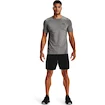 Maglietta da uomo Under Armour HeatGear Fitted SS Grey