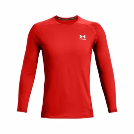 Maglietta da uomo Under Armour HeatGear HeatGear Armour Fitted LS Radiant Red