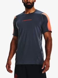 Maglietta da uomo Under Armour HeatGear Nov Fitted SS-GRY