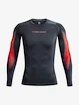 Maglietta da uomo Under Armour HeatGear Novelty LS-GRY