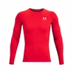 Maglietta da uomo Under Armour  HG Armour Comp LS-RED