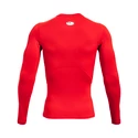 Maglietta da uomo Under Armour  HG Armour Comp LS-RED