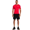 Maglietta da uomo Under Armour  HG Armour Comp SS-RED