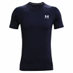 Maglietta da uomo Under Armour  HG Armour Fitted SS-NVY