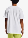 Maglietta da uomo Under Armour  LOGO EMB HEAVYWEIGHT SS-WHT