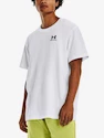 Maglietta da uomo Under Armour  LOGO EMB HEAVYWEIGHT SS-WHT