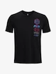 Maglietta da uomo Under Armour  RUN ANYWHERE TEE v2-BLK