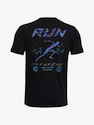 Maglietta da uomo Under Armour  RUN ANYWHERE TEE v2-BLK