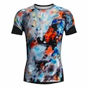 Maglietta da uomo Under Armour  Rush 2.0 Print SS Concrete