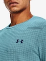 Maglietta da uomo Under Armour  Seamless Grid SS-BLU