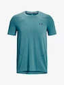 Maglietta da uomo Under Armour  Seamless Grid SS-BLU