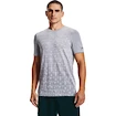 Maglietta da uomo Under Armour  Seamless Wordmark SS Grey