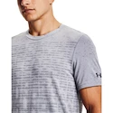 Maglietta da uomo Under Armour  Seamless Wordmark SS Grey