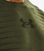 Maglietta da uomo Under Armour  Seamless Wordmark SS Marine OD Green