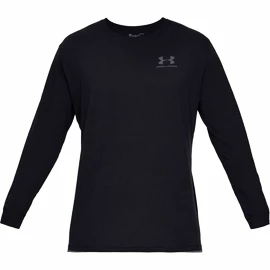 Maglietta da uomo Under Armour SPORTSTYLE LEFT CHEST LS Black